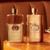 Nước hoa nữ Gucci Guilty Pour Femme EDP detail shot lifestyle làm rõ thân chai hoặc texture